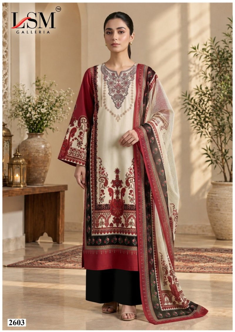 Parian Dream Vol 26 By Lsm Lawn Printed Readymade Dress 